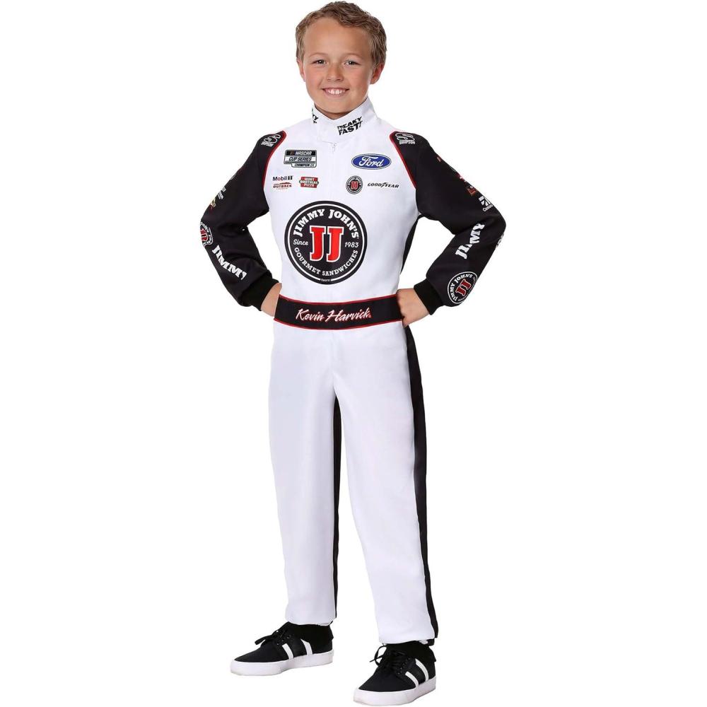image4 Kevin HarvickR Jimmy Johns Uniform Costume for a ChildBundle