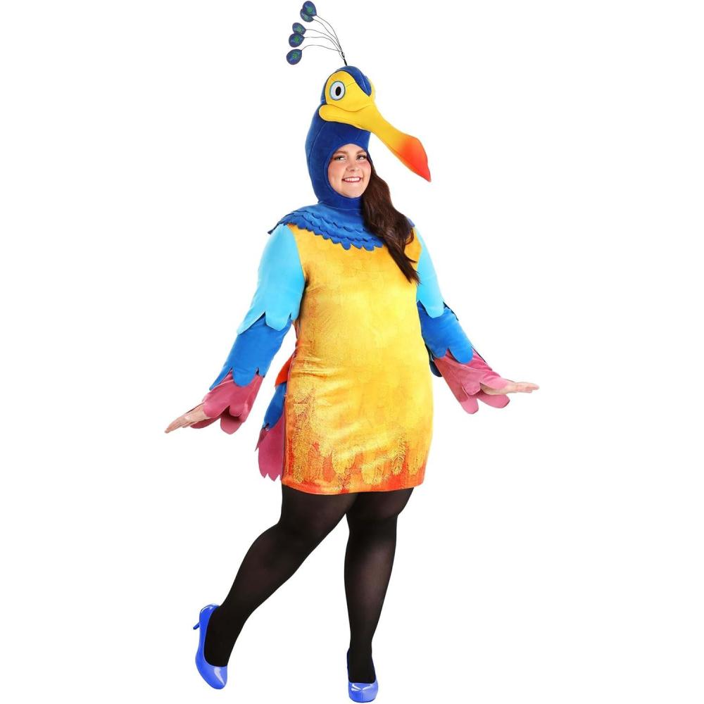 imageDisney Pixar Up Kevin Plus Size Costume Dress  Ideal for Halloween and Theme Parties