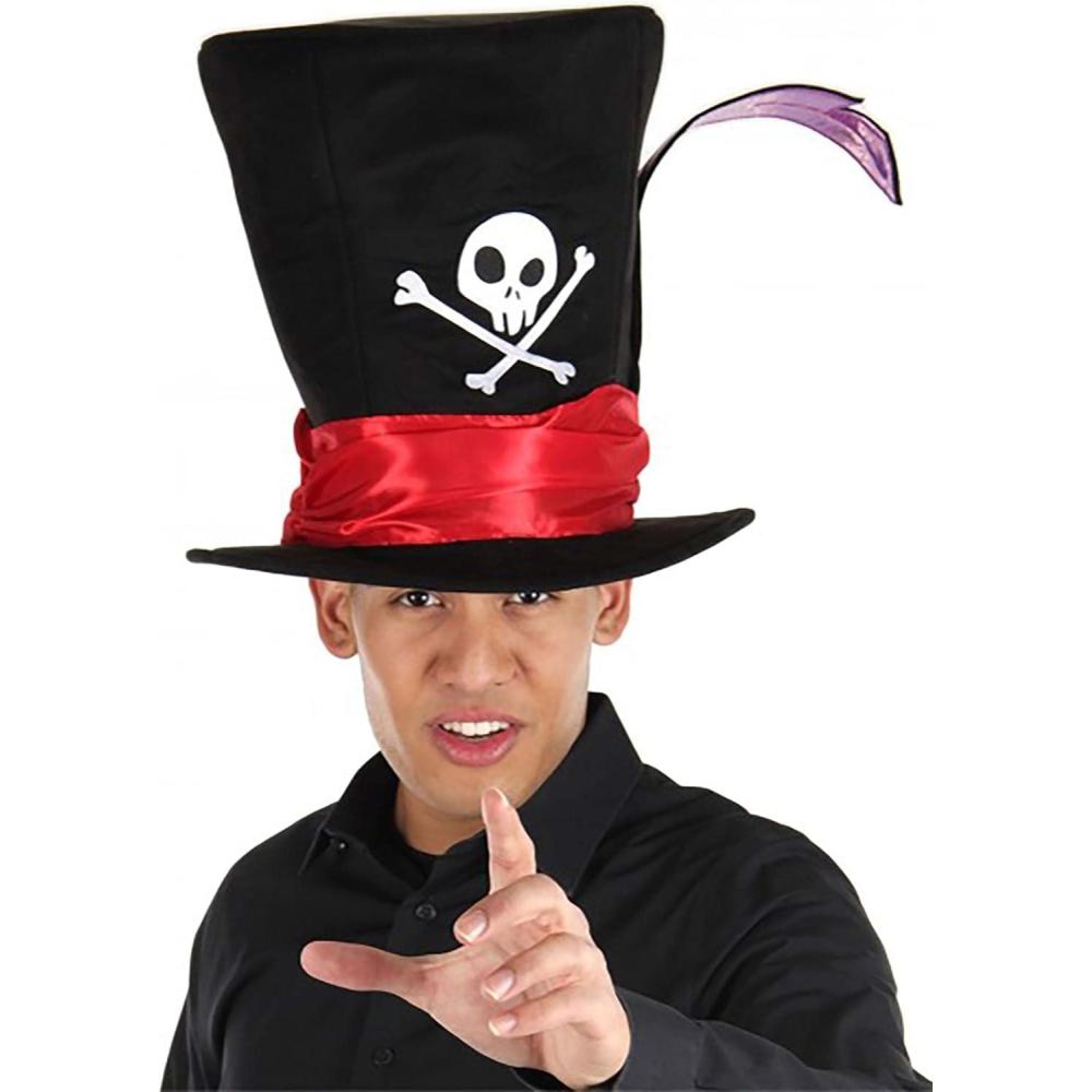 imageDisney Princess ampamp The Frog Dr Facilier Costume Hat  Adjustable Fit with Hidden Pocket
