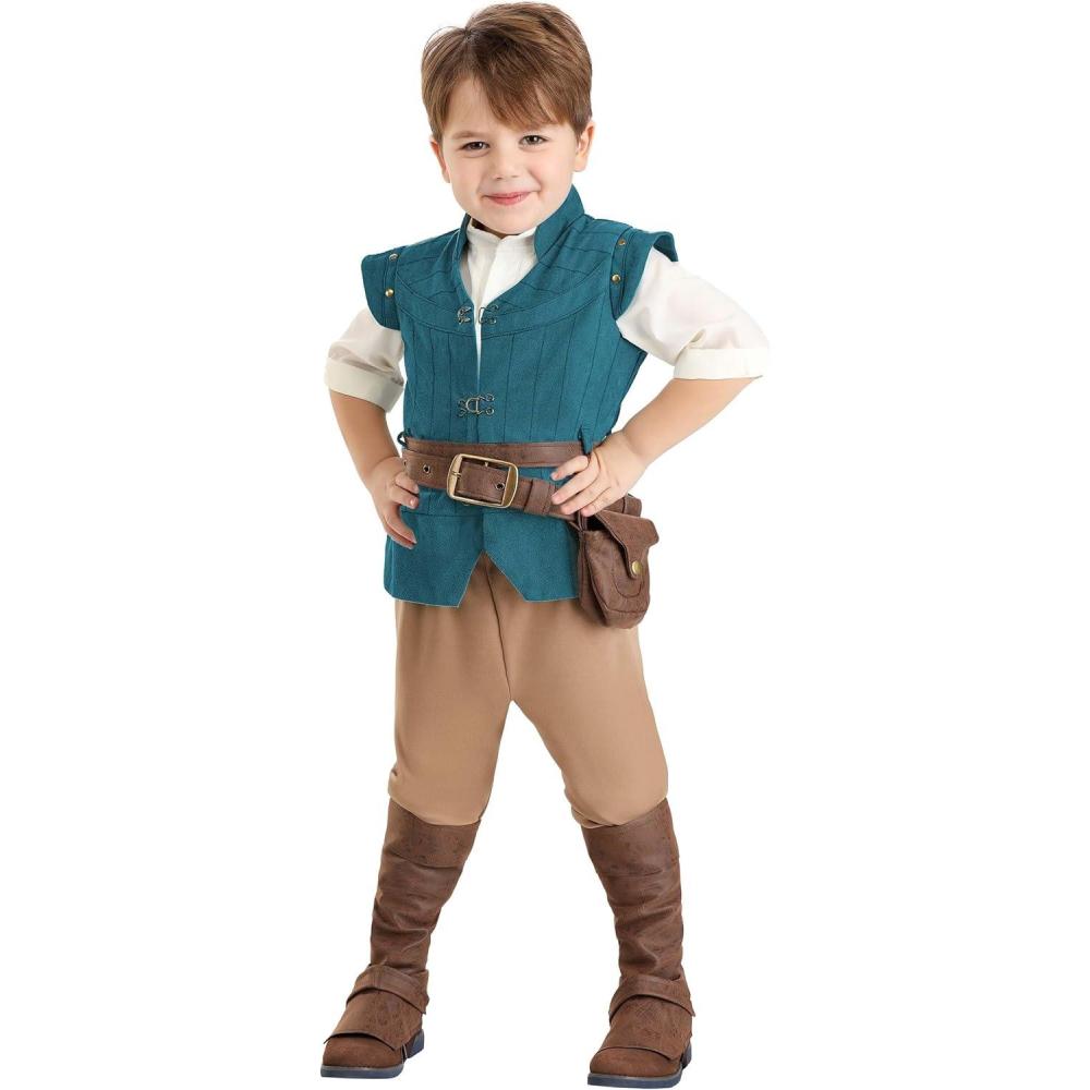 imageDisney Toddler Tangled Flynn Rider Costume  Charming Fairytale Adventure Ensemble for Magical Playtime ampamp Costume Events