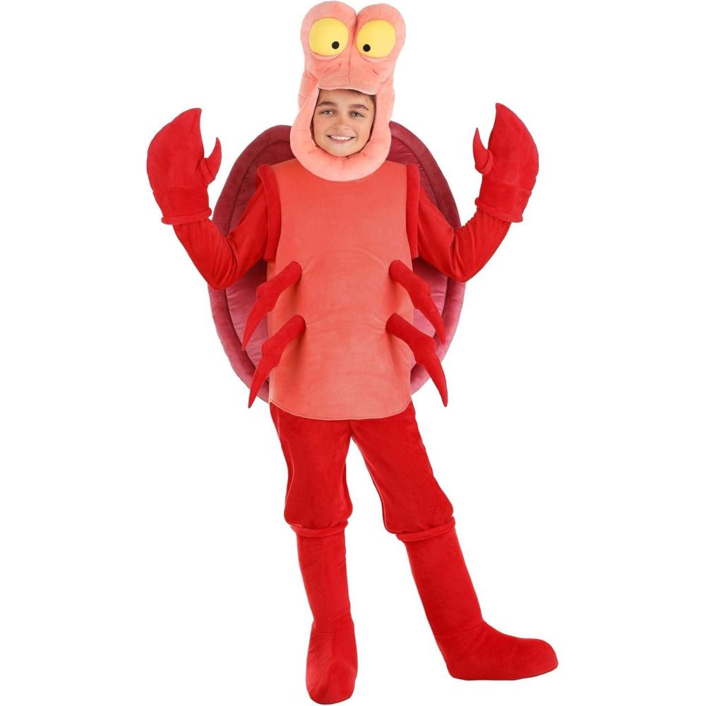 imageDisneys The Little Mermaid Kids Sebastian Costume