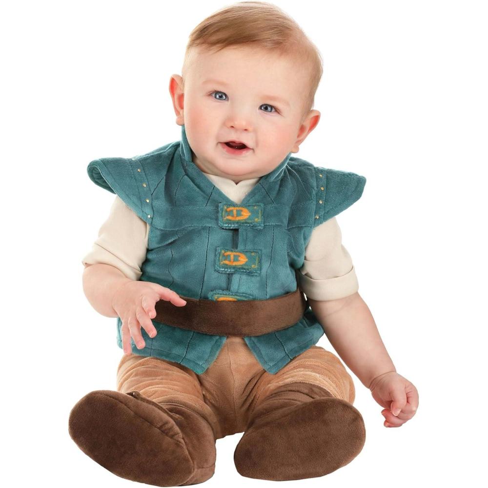 imageFlynn Rider Tangled Adventure Costume  Shirt Vest Pants ampamp Booties