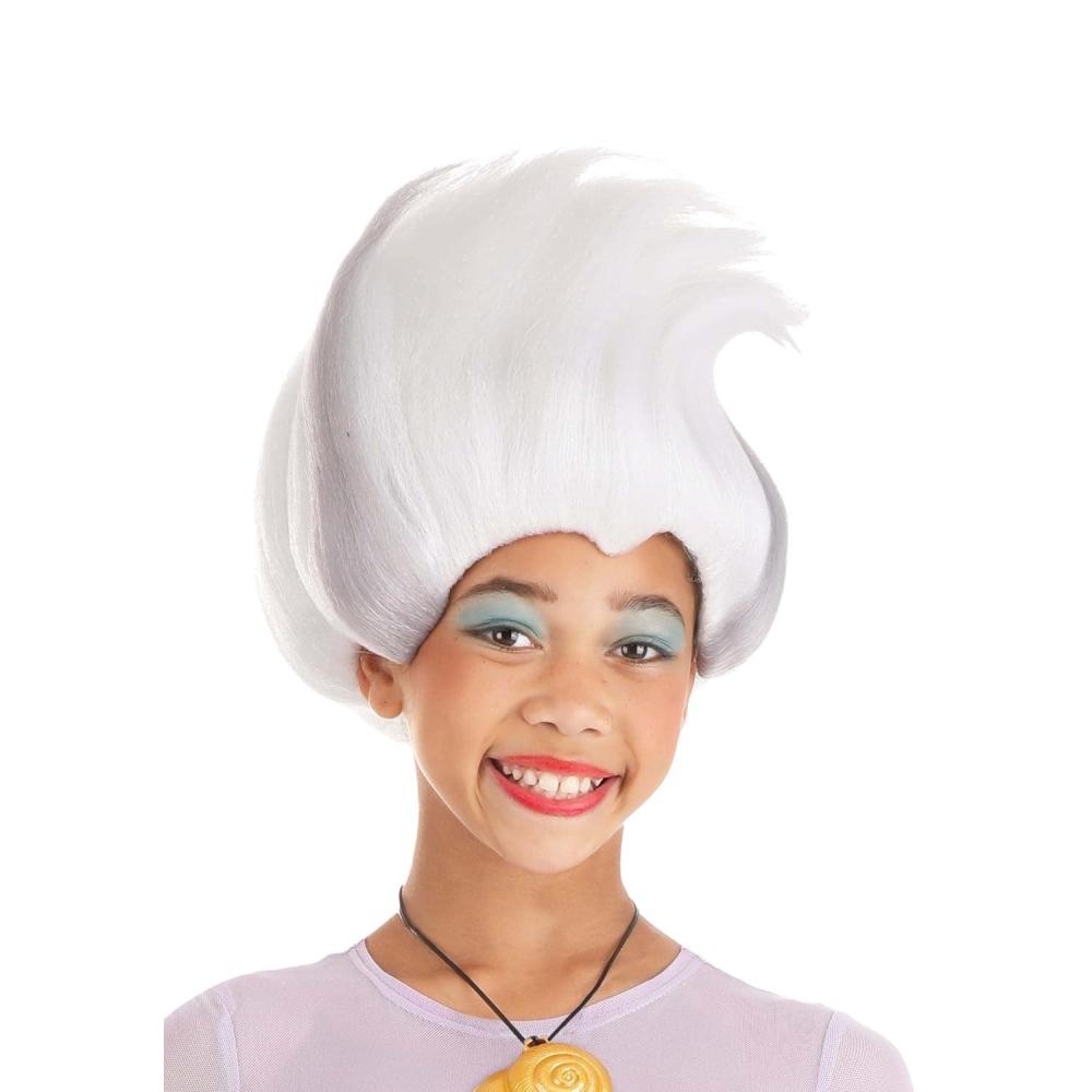 imageFun Costumes Kids Disney The Little Mermaid Ursula Wig  Sea Witch Cosplay Wig  Disney Villain Costume Wigs  Standard  WhiteStandard