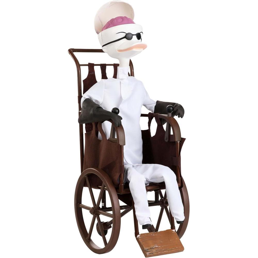 imageNightmare Before Christmas Dr Finkelstein 4ft Animatronic  Motion Activated Mad Scientist Halloween Decor