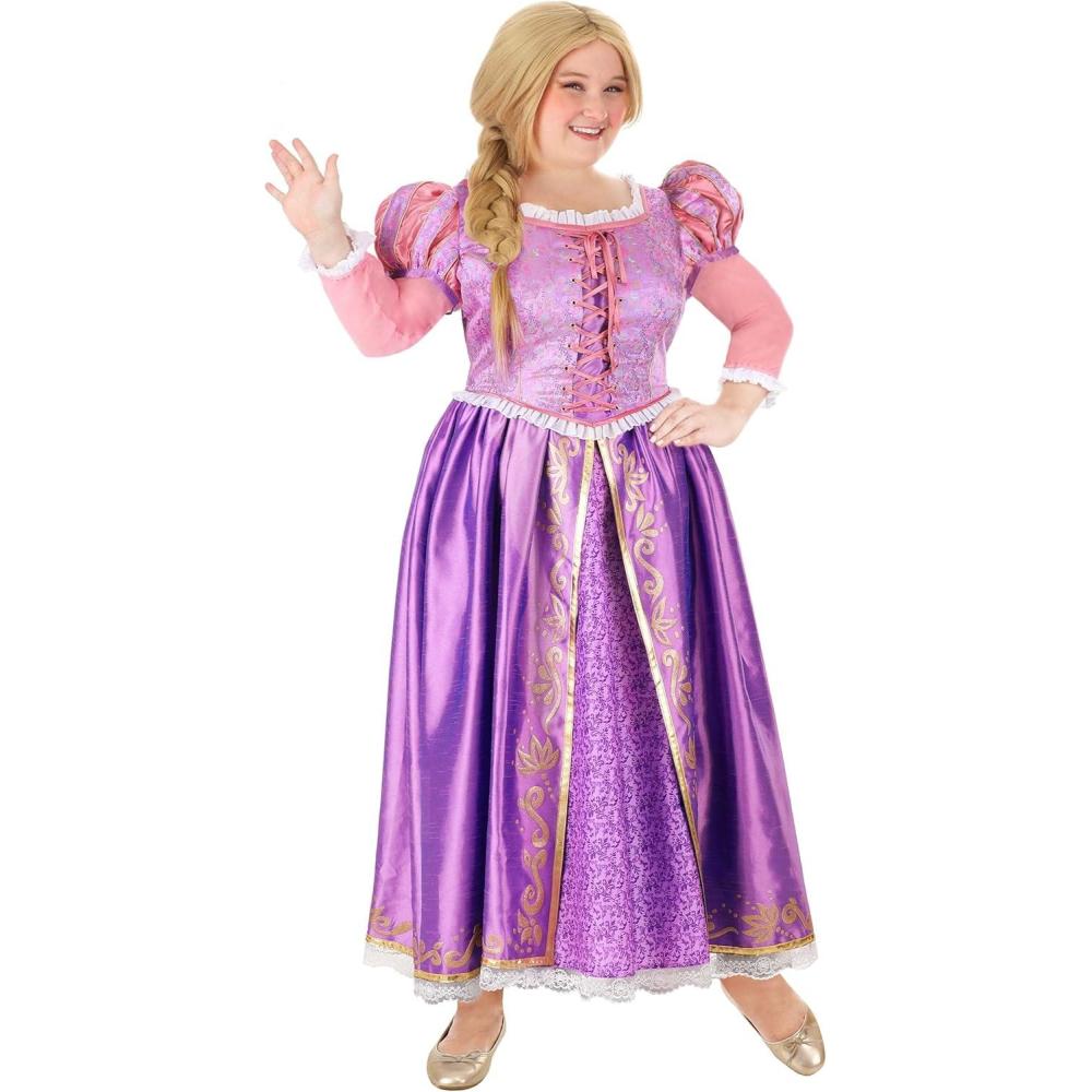 imagePlus Size Rapunzel Costume for Women  Premium Disney Rapunzel Tangled Dress for Adults  Officially Licensed