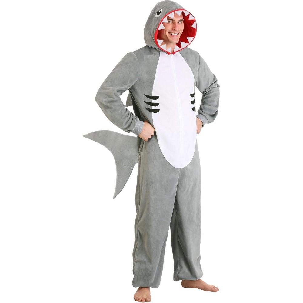 imageWomens Fawn Deer Onesie Cozy Deer Costume for Adults Fawn Onesie PajamasShark