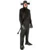 imageAdult Bull Costume  Mens Charging Bull Halloween Outfit with Bovine Horns and Cow Tail