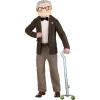 imageAdult Carl Fredricksen Costume  Mens Disney Pixars UP Movie Halloween Complete Outfit Pin Mask Fake Walker