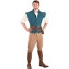 imageAdult Disneys Tangled Flynn Rider Halloween Costume for Men  Official Blue ampamp Tan Hero Explorer Outfit with Vest Shirt