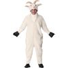 imageAdult Mountain Goat Costumes  Hooded Plus Size Jumpsuit With Horns