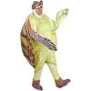 imageAdult Plus Size Sea Turtle Halloween Costume  Ocean Animal Jumpsuit for Men ampamp Women with Shell Attached Mitts ampamp Shoe Covers