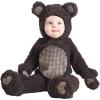 imageBaby Bear Infant Costume Hooded Jumpsuit Mitts SoftSculpted Ears Booties Teddy Bear Set for Infants