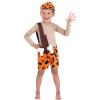 imageFlintstones BammBamm Rubble Costume for Toddlers Flintstones Baby Caveman Outfit Bedrock Cosplay ampamp Halloween