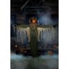 imageFun Costumes 65FT Swiping Scarecrow Animatronic  Halloween Decoration with Moving Arm Glowing Eyes Fire Light Effects and Creepy Phrases