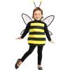 imageToddler Buzzin Bumble Bee Costume  Cute Insect Bubble Body Outfit with Wings and Headband
