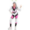 imageWomens Gamma Ray Alien Costume for Adults  Womens Alien Costume Cosplay Outfit  Holographic UFO Space Suit