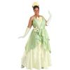 imageWomens Plus Size Disney Princess and the Frog Tiana Costume  Elegant Green Dress Gloves ampamp Headband