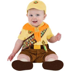 Adorable Adventure Begins: Disney and Pixar Russell Up Infant Costume – Let Your Little Explorer Soar with Joy!