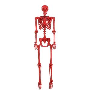 Crazy Bonez Red Pose-N-Stay Skeleton