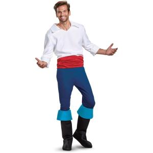Disguise Prince Eric Deluxe Mens Costume – M Blue