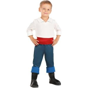 Disney Little Mermaid Prince Eric Costume for Toddlers, for Cosplay, School Plays, Halloween, Fantasy & Dress Up