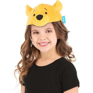 Disney Plush Winnie the Pooh Headband – Soft Velour Ears, Officially Licensed Costume Accessory