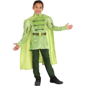 Disney Princess and the Frog Prince Naveen Costume for Kids, Prince Naveen Tunic and Cape Outfit for Halloween