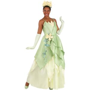 Disney Princess and the Frog Tiana Costume for Women – Disney Princess Cosplay Dress for Adults