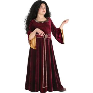 Disney Tangled Mother Gothel Girls Halloween Costume | Sorcerous Dress & Mysterious Belt Outfit, Evil Witch Fairytale