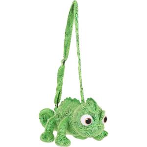Disney Tangled Pascal Costume Companion – Officially Licensed Plush, Adjustable Shoulder Strap, Zipper Pocket