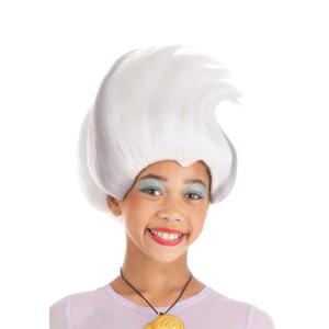 Fun Costumes Kid’s Disney The Little Mermaid Ursula Wig – Sea Witch Cosplay Wig – Disney Villain Costume Wigs – Standard – White(Standard)