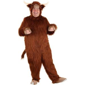 Fun Costumes Plus Size Adult Highland Cow Costume – 2X(2X)