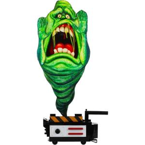 Ghostbusters Ghost Trap Slimer Animated Decoration – 32″ Animated Ghost Trap with Foam Slimer & Ominous Lights & Sound
