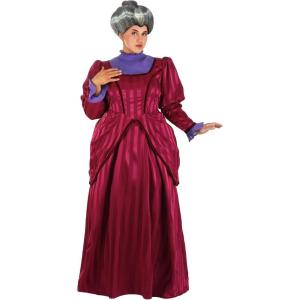 Plus Size Disney Cinderella Lady Tremaine Costume, Womens Wicked Stepmother Halloween Dress