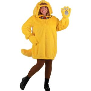 Plus Size Women”s Pixar UP Dug Costume Dress | Officially Licensed Dog Character Outfit for Halloween, Cosplay, and Dress-Up