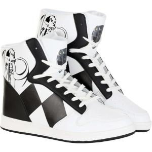 Red Power Rangers Costume Inspired Sneakers(Black)