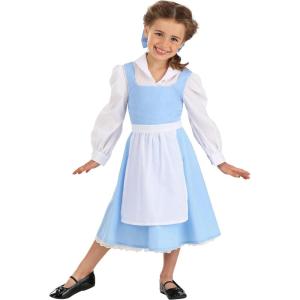 Toddler Beauty and the Beast Belle Blue Costume Dress