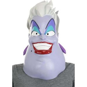 elope Disney The Little Mermaid Ursula Costume Latex Mask for Adults and Teens Standard(One Size)