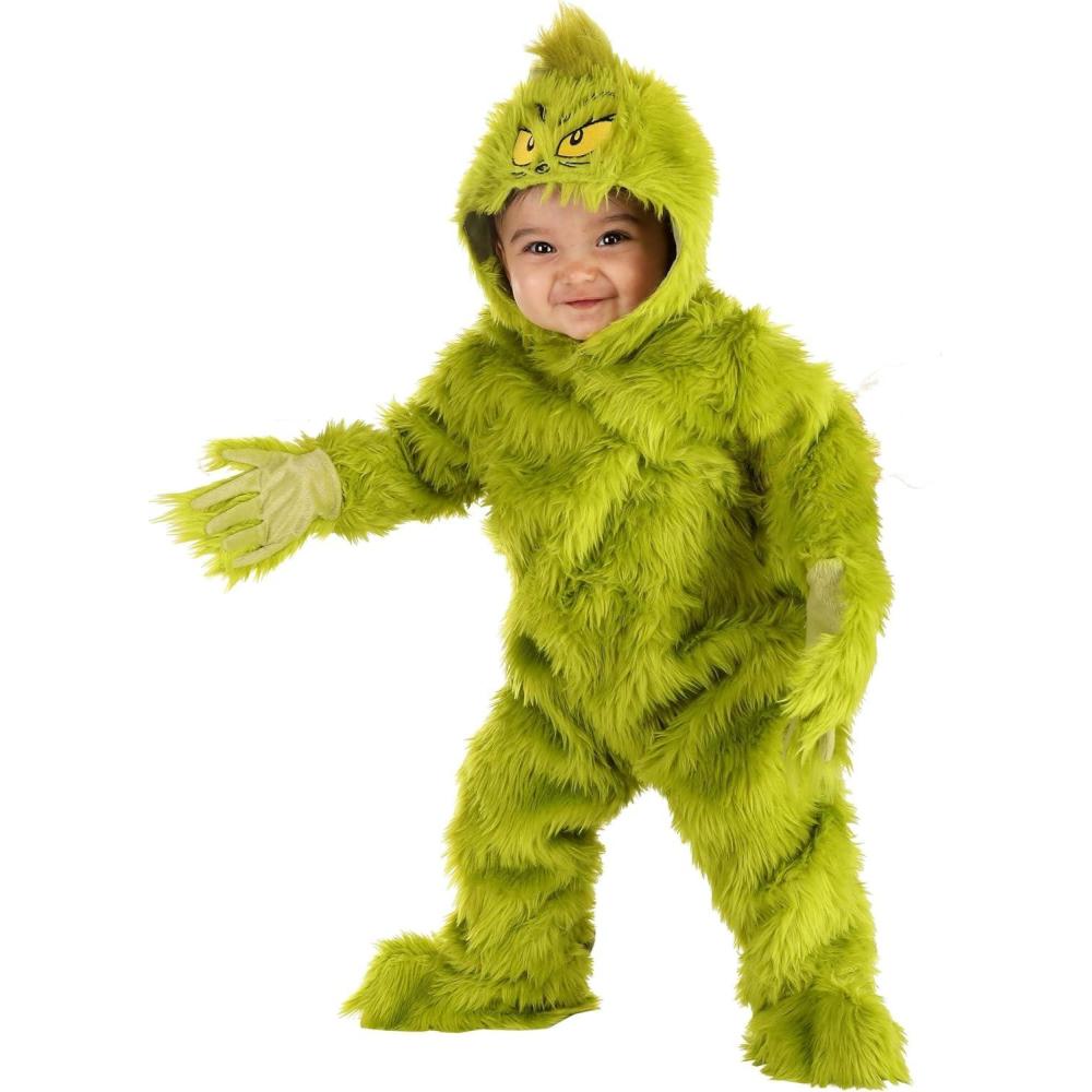 imageClassic Infant Grinch Jumpsuit Costume