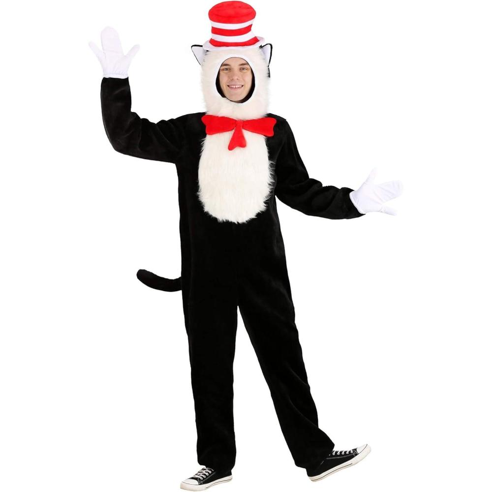 imageDr Seuss The Cat in the Hat Premium Costume Adult