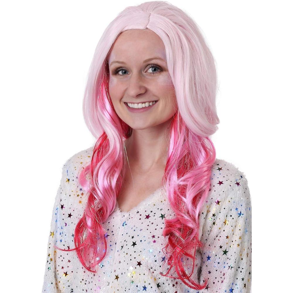imageFUN Costumes Pink Ombr Wig Standard