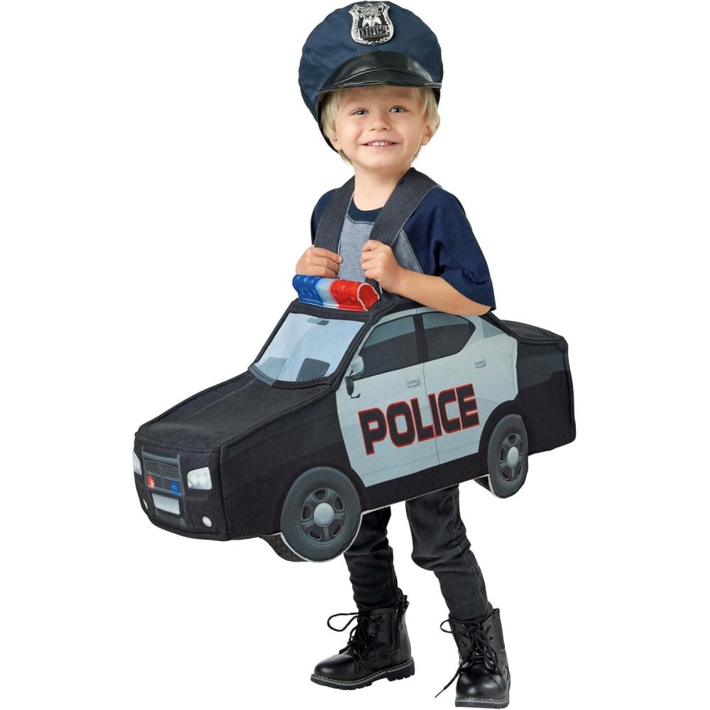 imageFun Costumes Police Car Tunic  Toddler Police Car Costume for Kids 2T4T