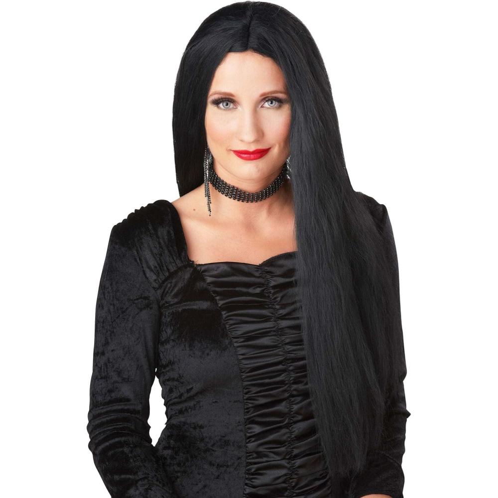 imageFun Costumes Womens Long Black Witch Wig StandardStandard