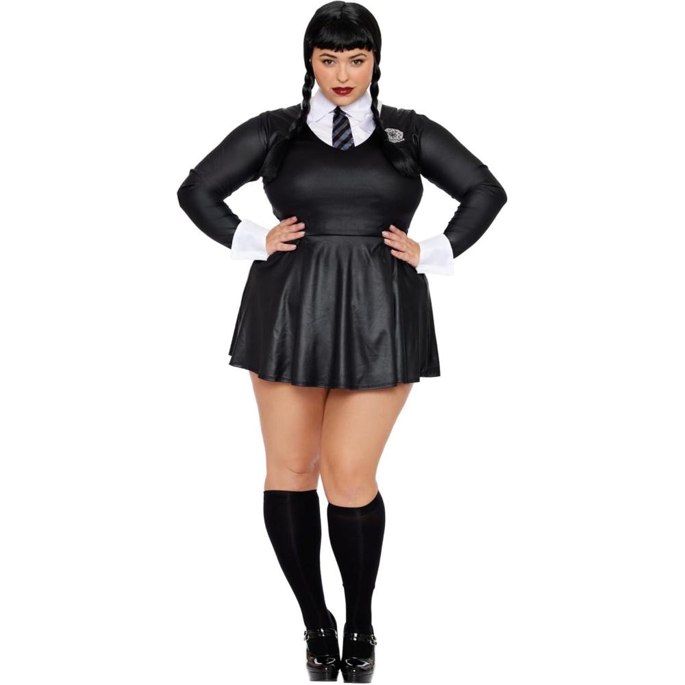 imageGothic Academy School Girl Womens Costume Dress  Sexy CostumesCostume