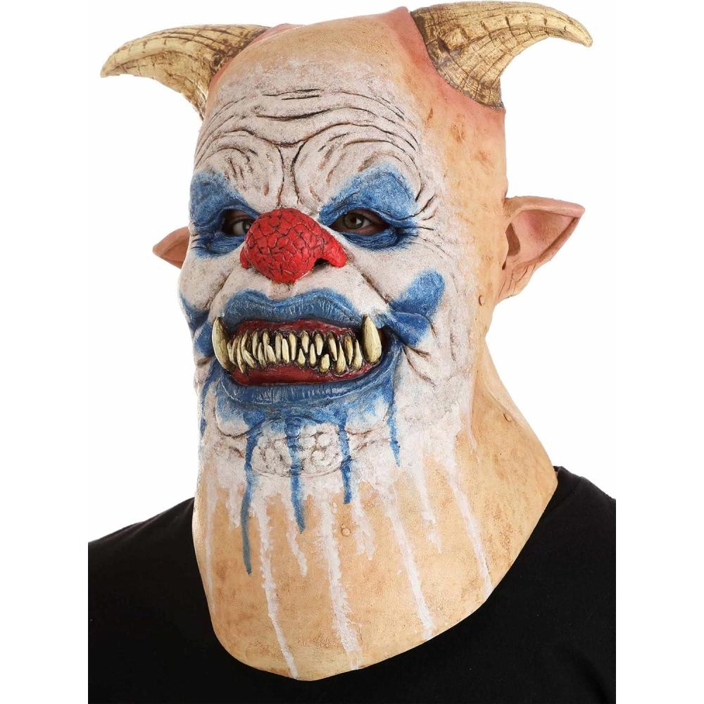 imageImmortal Masks Basilisk Lizard Latex Halloween Mask for Adults Full Head Realistic Scary Halloween Masks GreenShitz the Clown