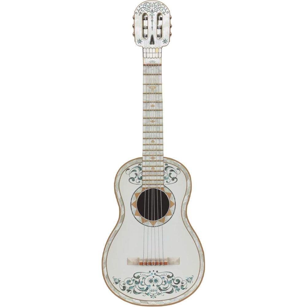 imagePixar Coco Miguels Iconic White Guitar Accessory for Costumes Role Play and Movie Celebrations
