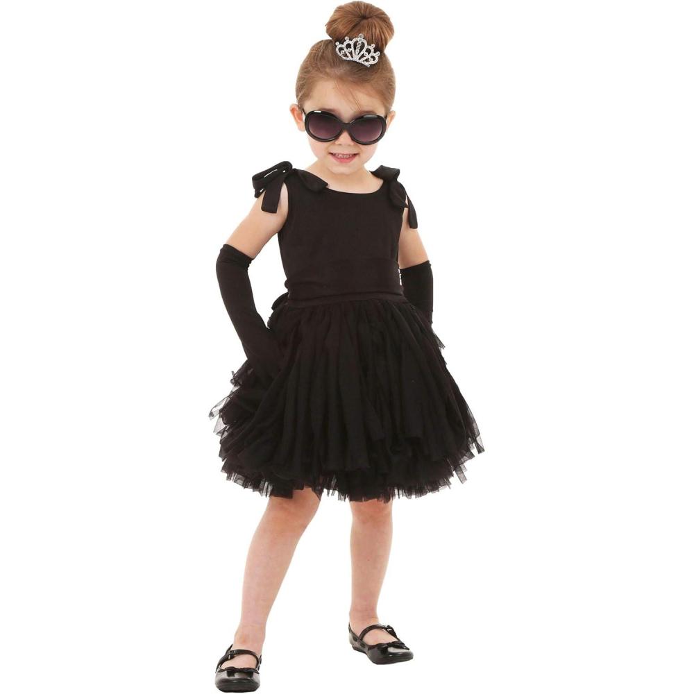 imageToddlers Breakfast at Tiffanys Holly Golightly Costume Set