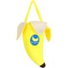 imageBanana Trick or Treat Halloween Bag for Kids or Adults with Strap and Peel Opening  Fun Food Costume Accessory StandardStandard
