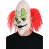 imageFun Costumes Immortal Masks Kids Gigglez The Clown Halloween Mask Full Head Realistic Horror Mask for Spooky Cosplay  Standard  MulticolorStandard