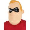 imageFun Costumes Mr Incredible Costume Mask  Full Head Disney Movie Character Latex Mask  Officially Licensed  Standard  RedStandard